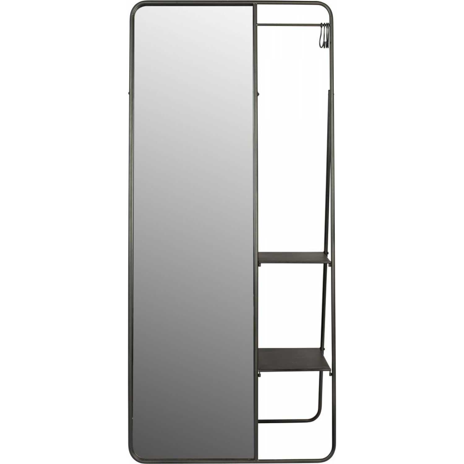 Naken Interiors Dex Freestanding Mirror With Storage